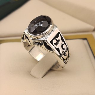 انگشتر نقره مردانه عقیق یمنی سرخ کد S2392